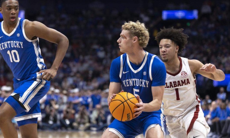 Alabama Crimson Tide men’s basketball vs Kentucky Wildcats men’s basketball match player stats