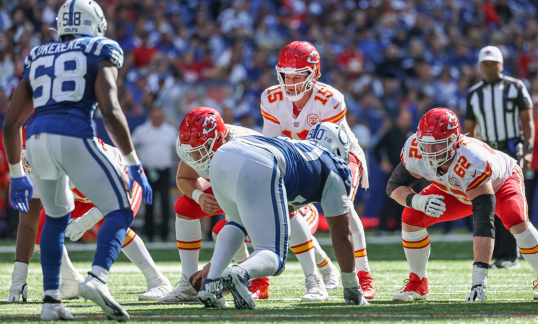 Kansas City Chiefs vs Colts match player stats
