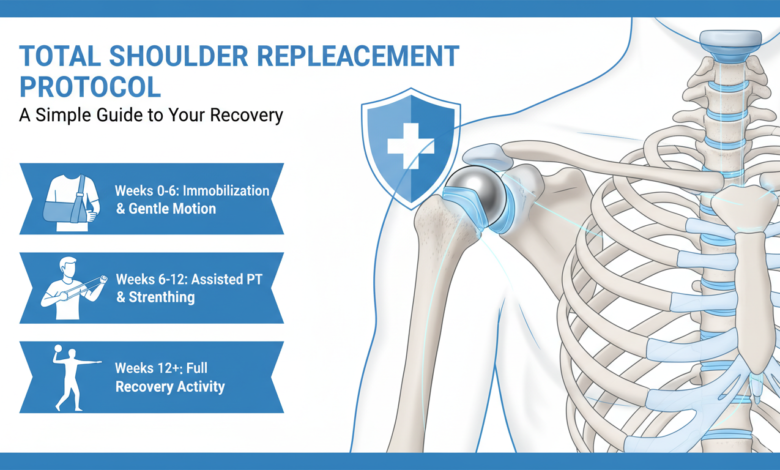 total shoulder replacement protocol