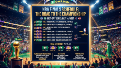 NBA Finals schedule